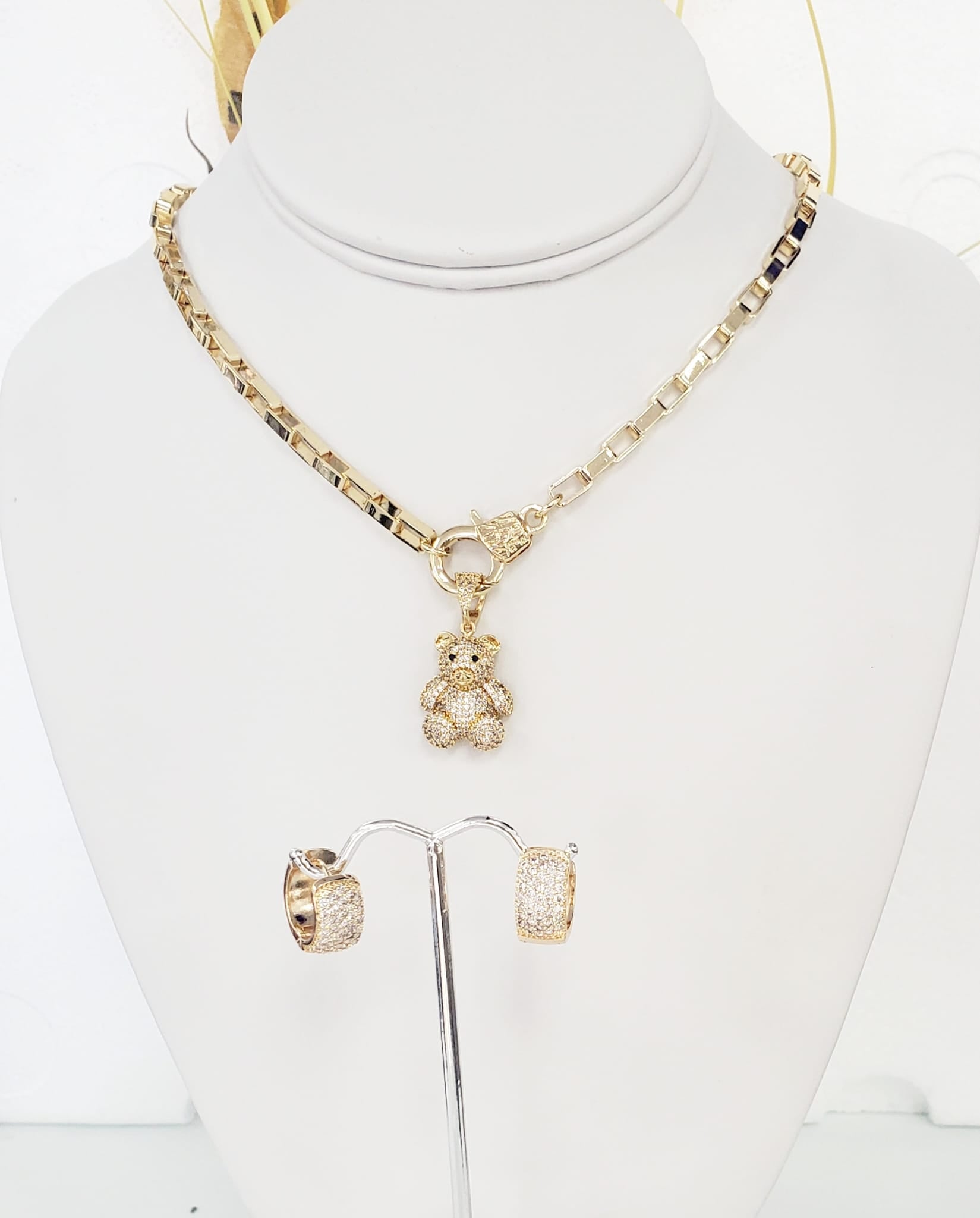 Lovestruck with Paperclip Chain Necklace