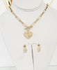 Lovestruck with Paperclip Chain Necklace